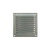 Решетка вентиляционная 100*100 с сеткой (белый, металл) DOMART г.Балаково